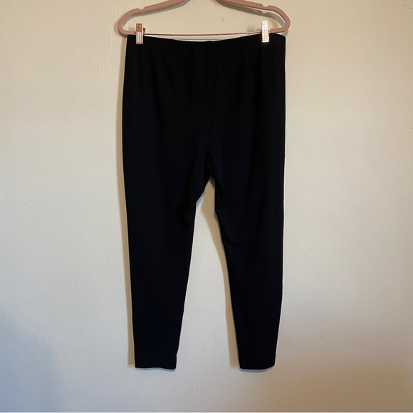 J. Jill | Black Smoothing Ponte Leggings Large Petite - Picture 6 of 7
